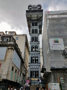 Santa Justa Lift Lisbon Portugal