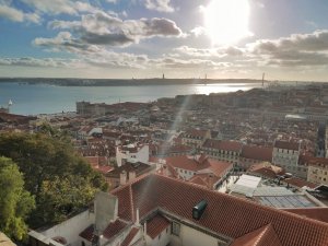 best view Lisbon Portugal