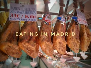 Hangry Backpacker Eating in Madrid Food Guide