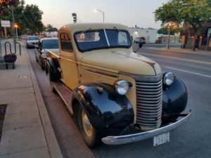 Classic 1940s Chevrolet pickup truck