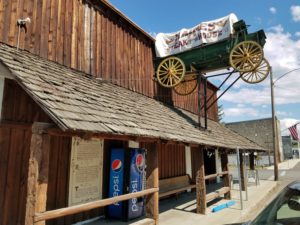 Exterior of Haines Steak House in Northeast Oregon