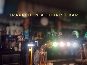 Hangry Backpacker Trapped in a Tourist Bar