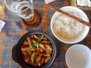 Spicy Vietnamese food