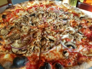 Brick Oven Pizza Double Mountain Hood River Oregon Columbia Gorge