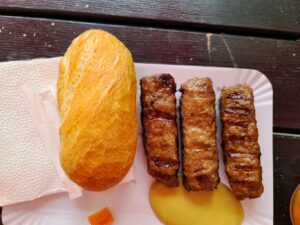 local favorite mici Bucharest Romania