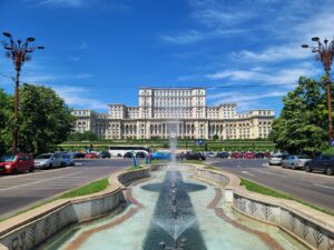 Heaviest building in the world in Bucharest Romania, Palace of the Parliament, one of the top things to do