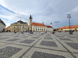 Sibiu Romania Grand Square Piata Mare
