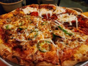 Backwoods Brewing Pizza in Carson Washington