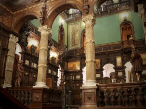 Peles Castle interior Sinaia Romania